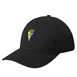 Gorra de béisbol Cádiz Cf Gorra de béisbol con cierre a presión, visera térmica, sombrero para hombre y mujer