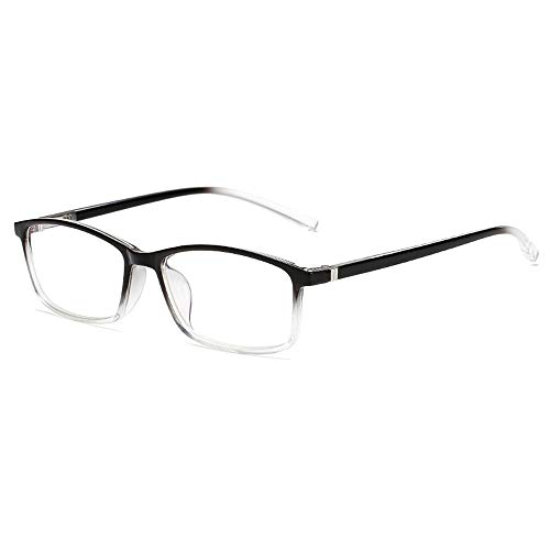 Rongchy Kurzsichtige Brille Gutes Preis-Leistungs-Verhältnis Stilvolle Distanzbrillen Männer und Frauen Kurzsichtige Myopiebrillen Schwarz -1.00 Stärke ** Dies sind keine Lesebrillen ** Cover