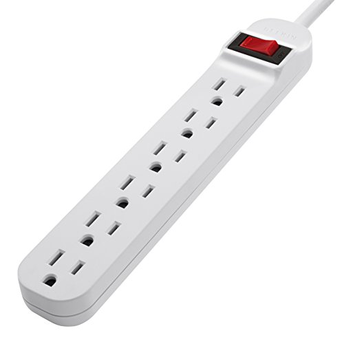 Belkin 6-Outlet Power Strip, 3ft Cord - image 2