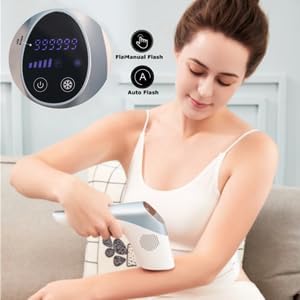 MiSMON IPL Laser Hair Removal for Women, Permanent Cooling Hair Removal 999,999 Flashes Painless at-Home IPL Hair Removal Device for Bikini Line, Legs, Arms, Armpits, Body Use - Image 4