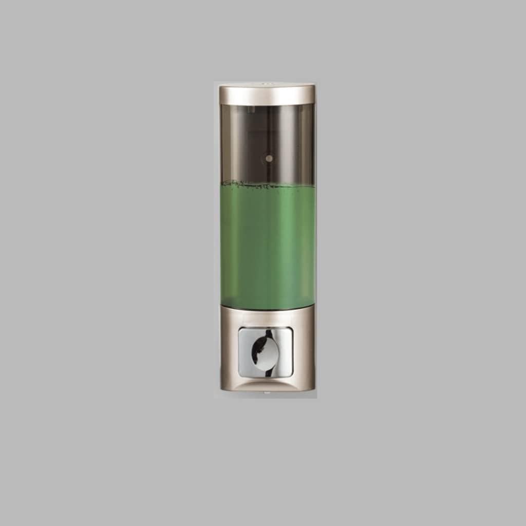 Dispenser di Sapone da Parete in plastica per Bagno e Cucina, Dispenser di Sapone Liquido Ricaricabile con Pompa