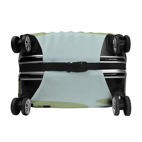 Housse de bagage élastique blanche lavable pour valise de taille XL