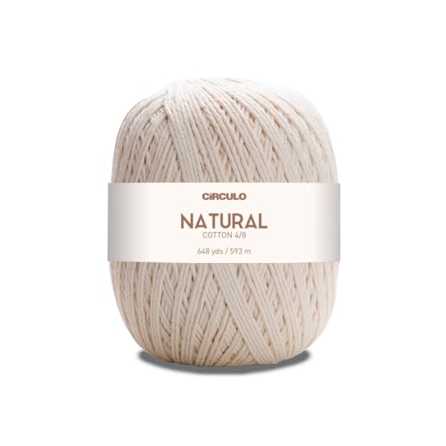 Barbante Barroco Natural 8 C/593 Metros Único