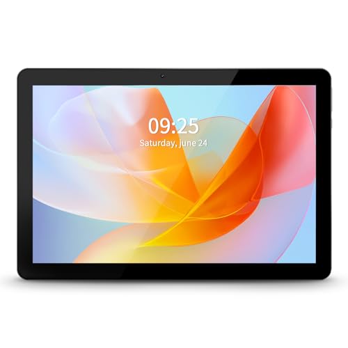 Image of Android Tablet 10 Inch, 3GB RAM 64GB Storage, Dual Camera 8.0MP, GMS Certified, Dual Speakers, HD Touch Screen, 6000mAh Battery, WiFi, Bluetooth - Blue