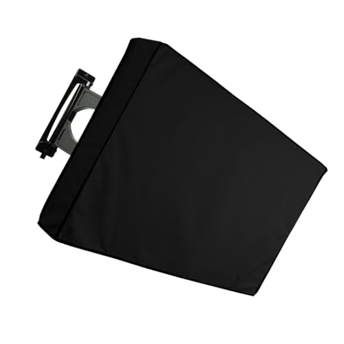 Housse de protection pour téléviseur extérieur étanche écran noir
