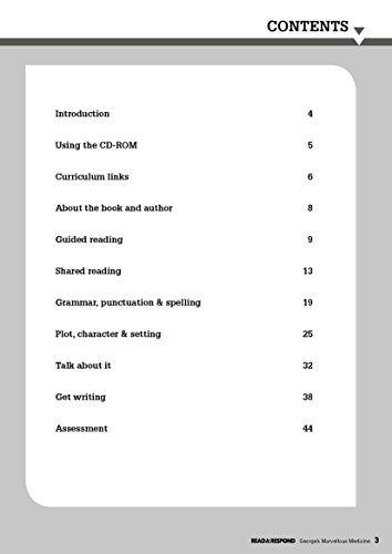 George's Marvellous Medicine: teaching activities