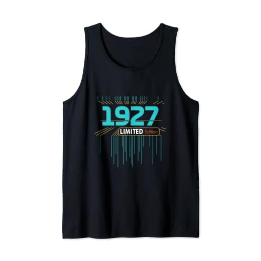 Retro Gaming 1927 Edición Limitada Cumpleaños 1927 Hombres Mujer Camiseta sin Mangas