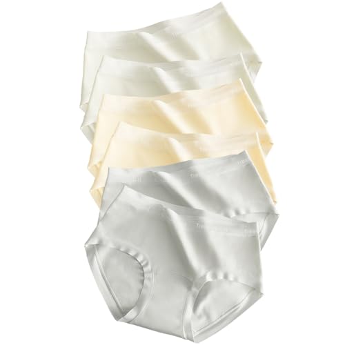 [SLEEPSINERO] 【綿100】 ショーツ パンツ レディース 下着 6枚セット 【抗菌防臭・食い込まない】吸湿速乾 大きいサイズ 蒸れない 通気 伸縮 響かない 美尻 コットン 柔らかい シームレスショーツ 女性用下着 パンティ (L, 6枚セットD)の商品画像（Amazon）