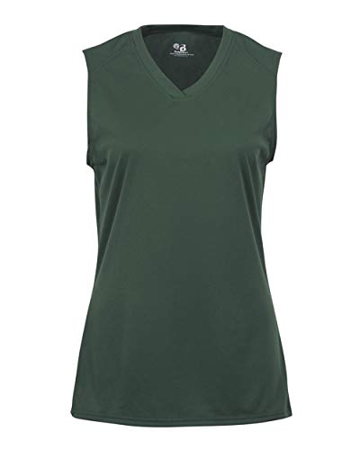 Badger Sport Forest Adult Medium Sleeveless Wicking Tee