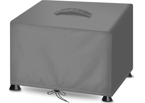 Meat Slicer Dust Cover for 10" Commercial Slicers, Compatible with BESWOOD, VEVOR, KWS & All Other Table Top Semi-Auto Commercial Slicers with 10 Inch Blade - 21"L x 17"W x 15"H, L, GRAY