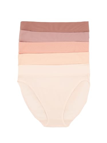 Felina Pima Cotton Hi-Cut Underwear 5-Pack2