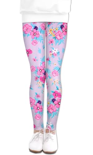 Image of LUOUSE Girls' Leggings Full Length Comfy Pants Trousers 4-13 Years