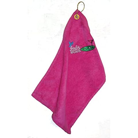 Birdie Babe Pink Margarita Golf Towel Cover