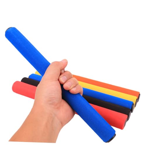 Kisangel 6pcs Slip Sponge Relay Relay Race Games Kit for Kids Adults Track Set Bright Colors for School Sports