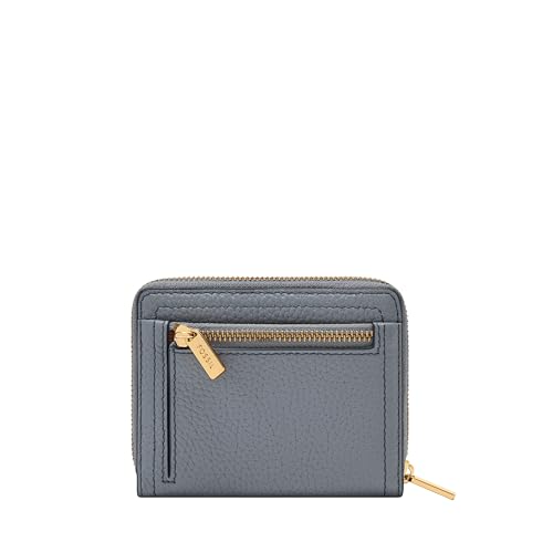 Image of Fossil Women's Logan RFID-Blocking Leather Mini Multifunction Bifold Wallet