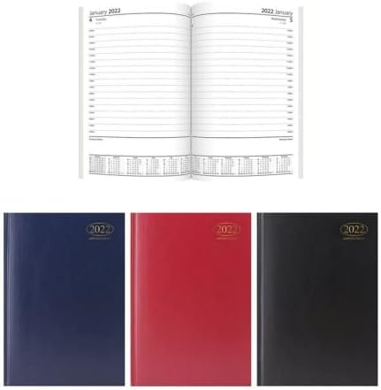 (Tallon 3096)- 1 x 2021 Page a Day A4 Diary With Appointments - Colour at Random