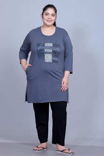 Image of RYSH Women's Plus Size Printed Long Top