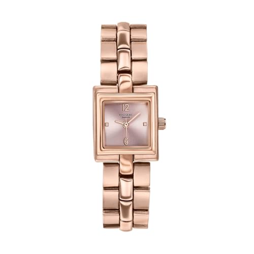 Image of Sonata Poze 8 Quartz Analog with Pink Dial IP Rose Gold Alloy Strap Watch for Women - SP80171WM01W