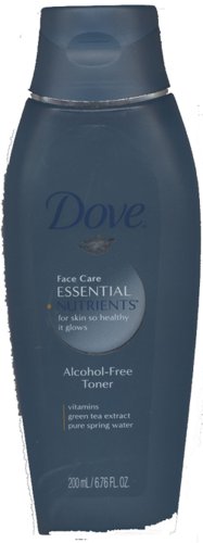 Dove Face Care Essential Nutrients Alcohol Free Toner 6.76 Fl oz (Pack of 2)