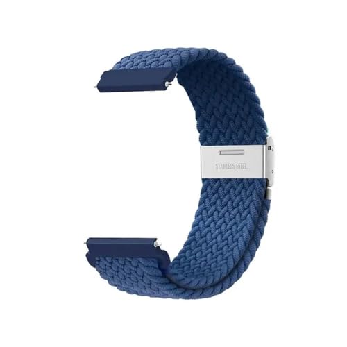 SRMVRNKNNK 20mm 22mm �o���hFit For Samsung �Ή� Fit For Galaxy Watch 4/6 Classic/5 Pro/Active 2 �Ή� �i�C�����҂݃\�����[�v�u���X���b�g Correa(Atlantic 