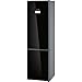 Produktbild Bosch KGF39HB45 Serie 8 Freistehende Kühl-Gefrier-Kombination / A+++ / 203 cm / 180 kWh/Jahr / ColorGlass Schwarz / 285 L Kühlteil / 110 L Gefrierteil / No Frost / VitaFresh pro / Home Connect