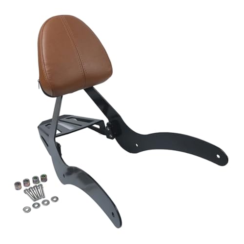 Coussin de dossier passager noir pour moto Indian Scout Sixty de 2015 à 2023