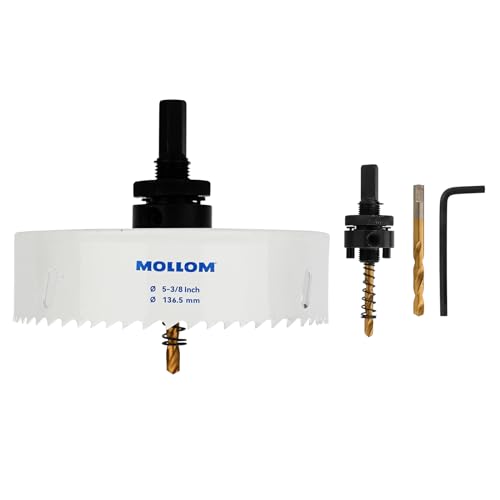 Mollom (136.5mm, White, 136.5mm | 5-3/8"