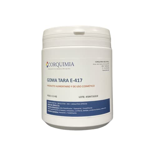 Corquimia Goma Tara E-417, ESPESANTE COSMÉTICO Y DE Uso ALIMENTARIO (0.5 Kg) Cover