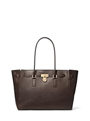 Gold-tone Hardware/Urbino Leather/Chocolate