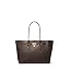 Gold-tone Hardware/Urbino Leather/Chocolate