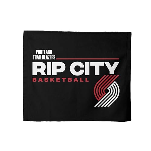 Northwest NBA Portland Trail Blazers City Basketball Rally Towel, Lightweight Fan Gear, Wave Ready Stadium Sideline Accessory, 15 x 18 Inch