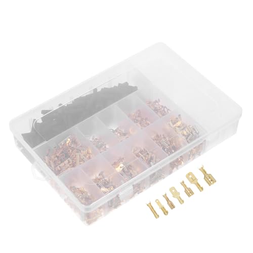 Kit connecteurs de fils haut-parleur KOMBIUDA dorés 1050 pièces