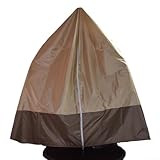 Options de taille pour un ajustement personnalisé : disponible en deux tailles, 115 x 190 cm et 230 x 200 cm, cette housse garantit un ajustement parfait pour différents types de chaises ou hamacs en coquille d'œuf.