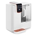ExploreHorizon High-Efficiency Countertop Reverse Osmosis Water Filtration System—100 GPD, 5-Stage, 4:1 Pure to Drain, Dual Tank, NSF/58, TDS Display, Portable Pitcher, No-Install, 120V, White
