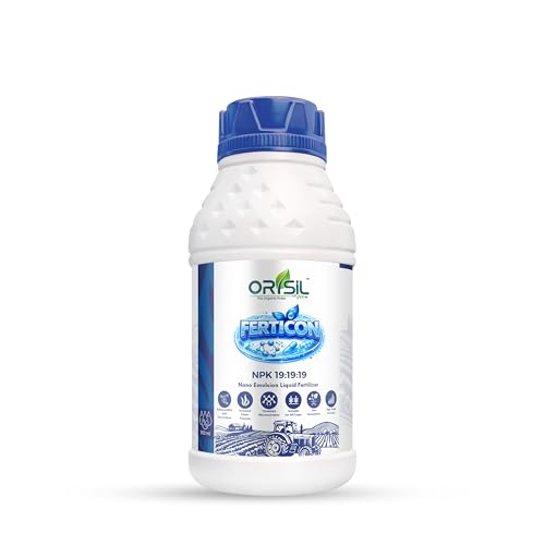 Image of FERTICON NPK 19:19:19 Liquid Nano Plant Nutrient with Seaweed Extract & Chelated Micronutrients | Balanced Crop Nutrition Booster for All Crops | Foliar Spray & Drip Application (250ml)