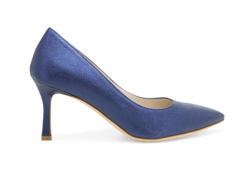 Zapatos de salón   Melluso d160q          en piel azul de la talla 37.5