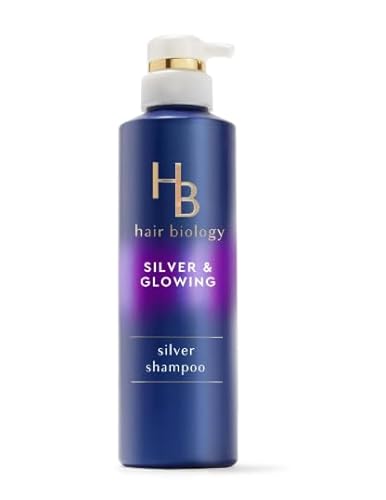 Hair Biology Silver & Glowing Purple Shampoo 12.8oz