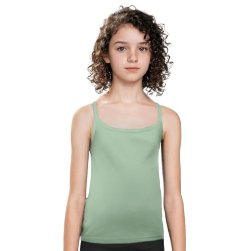 Image of Adira | Beginners Camisole | Teenagers Cami with Light Flat Padding | Prevents Show of Nipple Buds | Stretchy Cotton for Daily Use at School | Pack of 1