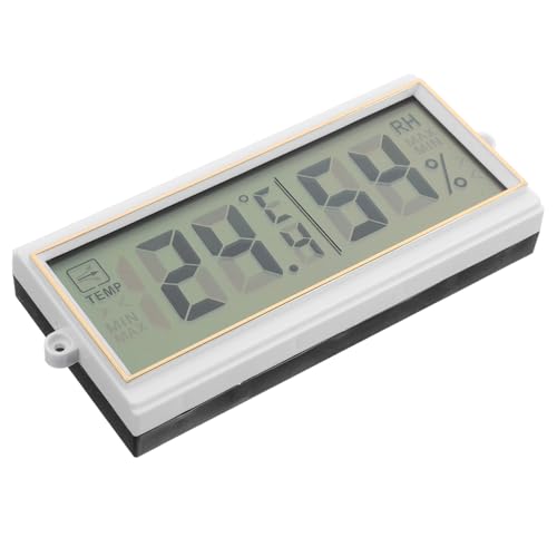 Gadpiparty デジタル温湿計 壁掛け式 大画面表示 高精温計 湿計 室内用 寝室 オフィス リビング対応 温湿モニター