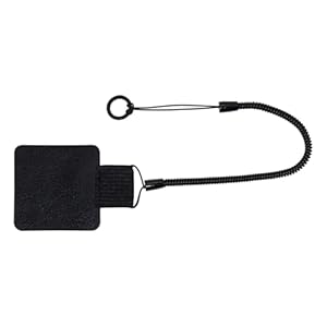 Mini Skater Cordón elástico de plástico con anillo de silicona y soporte para bolígrafo para atar lápiz óptico a tableta de dibujo (1)