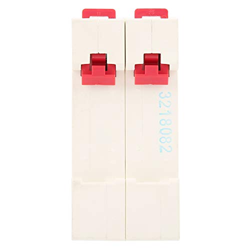 Wyłącznik miniaturowy 2P 16A DC 500V, wyłącznik fotowoltaiczny DZ47-63Z-2P dla systemu energii słonecznej, mały wyłącznik DC do instalacji paneli PV (16A)