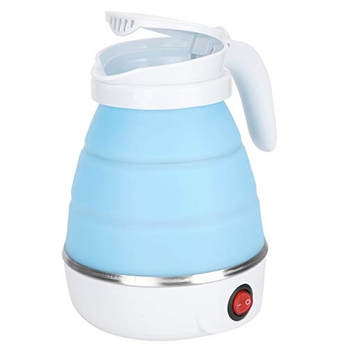 Tetera eléctrica plegable 0.6 L 110V para camping miniatura 1