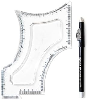 The Cut Buddy Template for Hair, Beard & Mustache - Haircut Lining / Shaping / Edging / Trim
