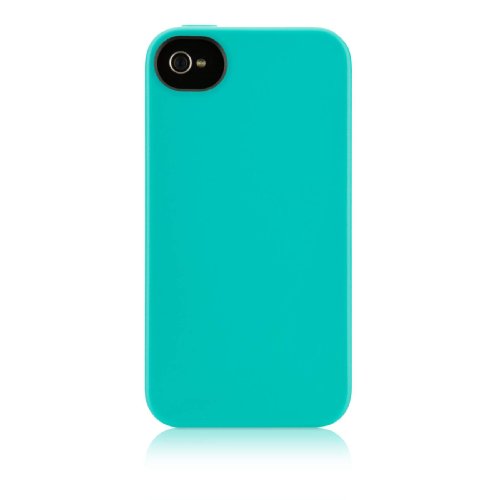 Coque iPhone 4S Belkin protection arrière bicolore bleu blanc rigide