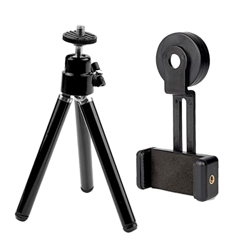 Accesorios para telescopios: clip de conexión ajustable y soporte trípode 1