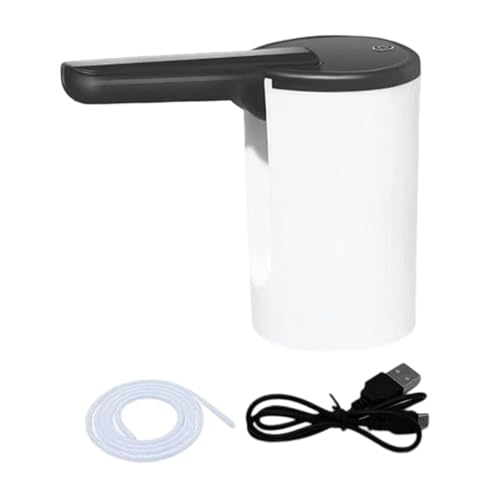 Image of VELURA Automatic Drinking Water Bottle Pump USB Rechargeable for Restaurant Kitchen Black|1 Face Down Pillow|Hot /Cold Water Dispensers| Home Improvement