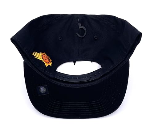 Gorra negra ajustable con logo bordado Phoenix Basketball miniatura 2