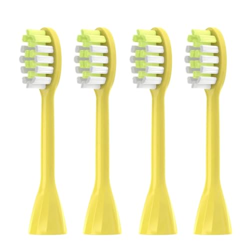 4�p�b�N�����p���u���V�w�b�h�APh One Soni Care�d�����u���V�w�b�h HY1100 HY1200 BH1022�ɑΉ�(Yellow)