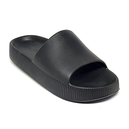 Chinelo Usaflex Feminino Plataforma Preto Ag0501001 36
