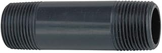 Nipple, Threaded on Both Ends, Pipe Nipple, Pipe Schedule 80, Pipe Size - Nominal 3/4 in-Each